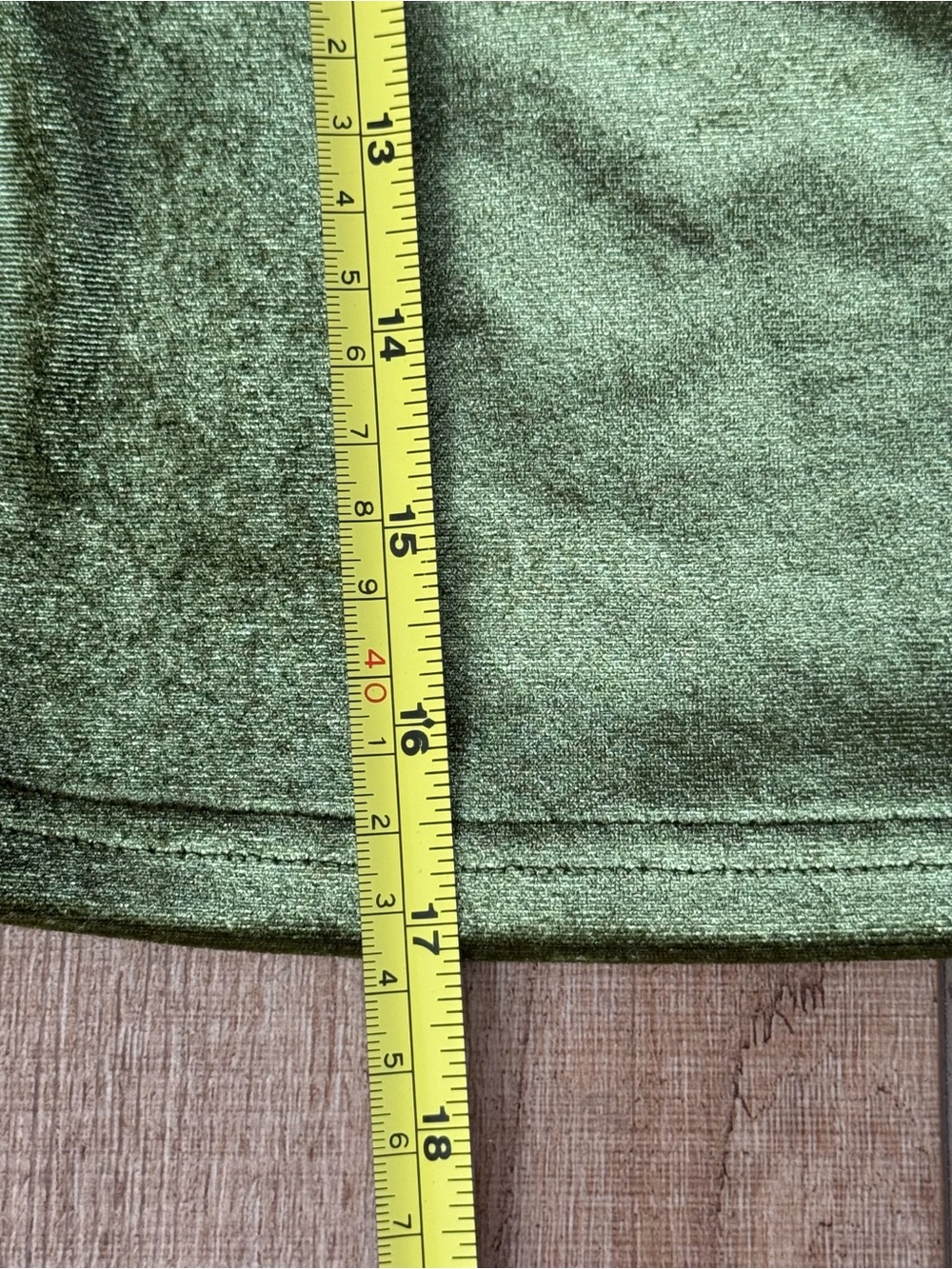 Reformation Sonora Green Velvet Square Neck Top XS - Picture 7 of 8
